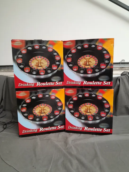 4X DRINKING ROULETTE SET 