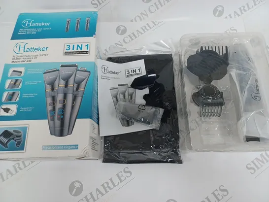 BOXED HATTEKER 3IN1 HAIR CLIPPERS