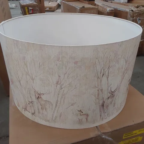 BOXED ENCHANTED FOREST EVA 52cm LAMPSHADE FOREST PATTERN