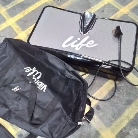 VIBRAPOWER LIFE WITH POWER LEAD & CARRY BAG BLACK