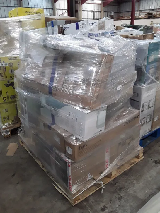 PALLET OF APPROXIMATELY 19 UNPROCESSED RAW RETURN HOUSEHOLD AND ELECTRICAL GOODS TO INCLUDE;