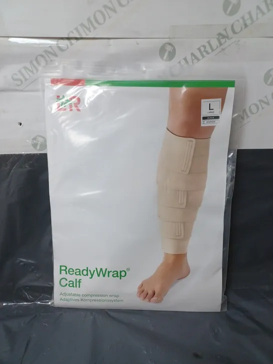 READYWRAP CALF ADJUSTABLE COMPRESSION WRAP BLACK LARGE