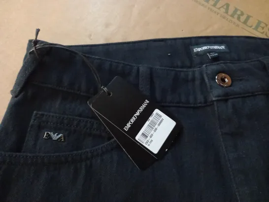 EMPORIO ARMANI BLACK JEANS - 16A