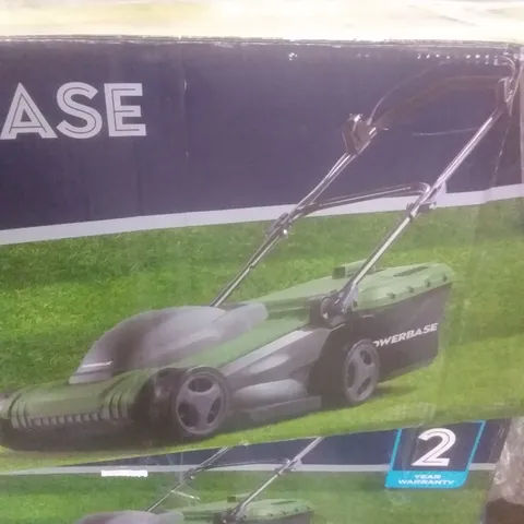 POWERBASE 37CM 1600W ELECTRIC ROTARY LAWN MOWER