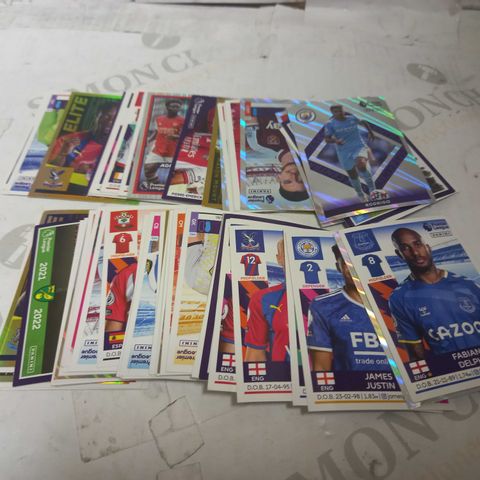 LOT OF APPROXIMATELY 60 FOOTBALL STICKERS