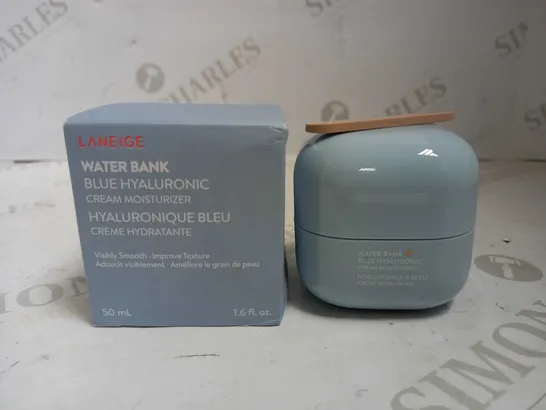 LANEIGE WATER BANK BLUE HYALURONIC CREAM MOISTURISER 50ML