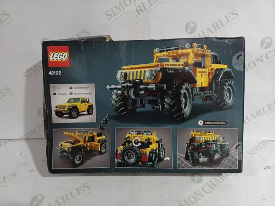 LEGO TECHNIC JEEP WRANGLER TOY CAR 