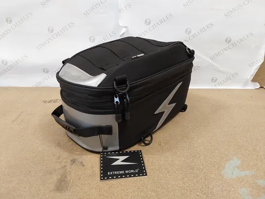 BOXED BRAND NEW EXTREME WORLD MOTORCYCLE BAG - BLACK (1 BOX)