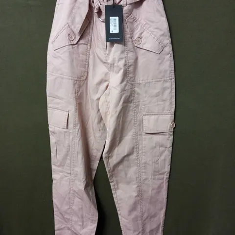 DUSK CARGO TROUSERS IN PINK - SIZE 6