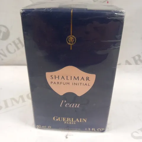 BOXED AND SEALED SHALIMAR PARFUM INITIAL L'EAU GUERLAIN PARIS EAU DE TOILETTE 40ML