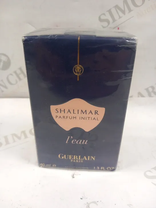 BOXED AND SEALED SHALIMAR PARFUM INITIAL L'EAU GUERLAIN PARIS EAU DE TOILETTE 40ML