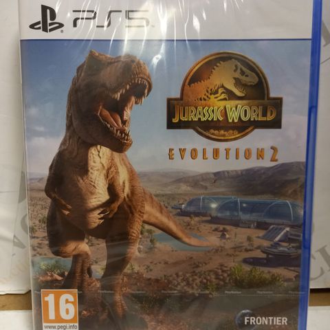 SEALED JURASSIC WORLD EVOLUTION 2 PLAYSTATION 5 GAME 
