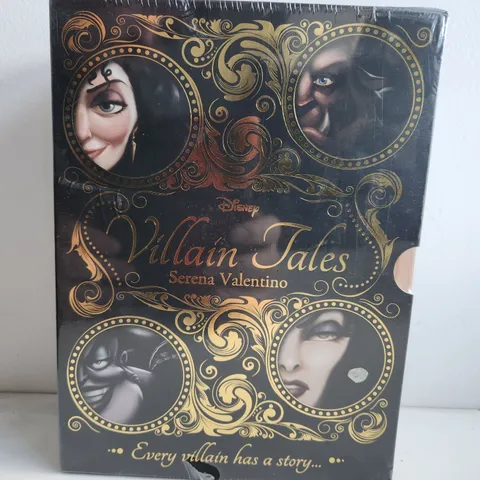 BRAND NEW BOXED CELLOPHANE-WRAPPED DISNEY'S VILLAIN TALES 