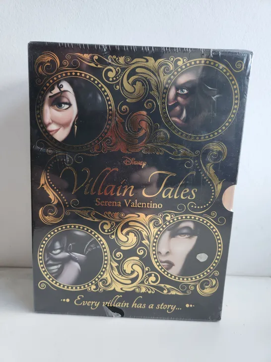 BRAND NEW BOXED CELLOPHANE-WRAPPED DISNEY'S VILLAIN TALES 