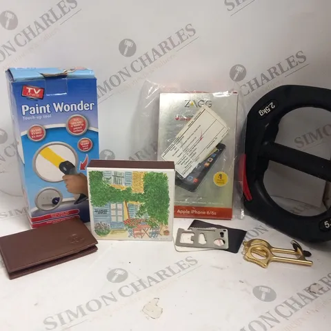 LARGE QUANTITY OF ASSORTED PRODUCTS TO INCLUDE; PAINT WONDER, ZAGG PHONE CASE, LONG MATCHES AND TABLET ACCESSORIES