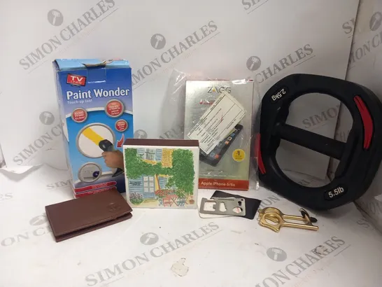 LARGE QUANTITY OF ASSORTED PRODUCTS TO INCLUDE; PAINT WONDER, ZAGG PHONE CASE, LONG MATCHES AND TABLET ACCESSORIES