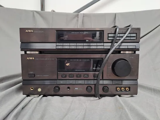 VINTAGE AIWA STEREO HIFI SYSTEM AMP TUNER 