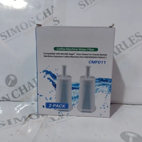 BOXED CMF011 COFFEE MACHINE WATER FILTER (2-PACK)