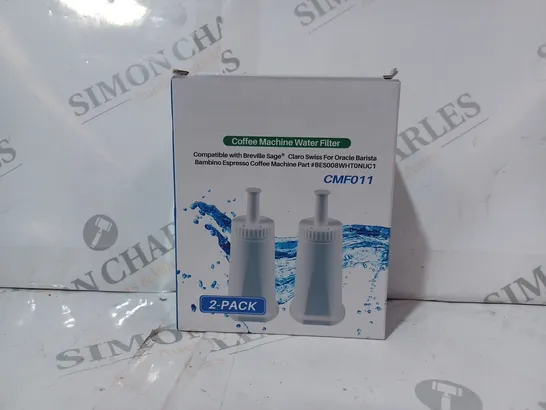 BOXED CMF011 COFFEE MACHINE WATER FILTER (2-PACK)