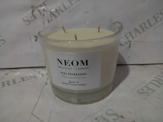 NEOM SCENTED CANDLE - LEMON & BASIL (420G)