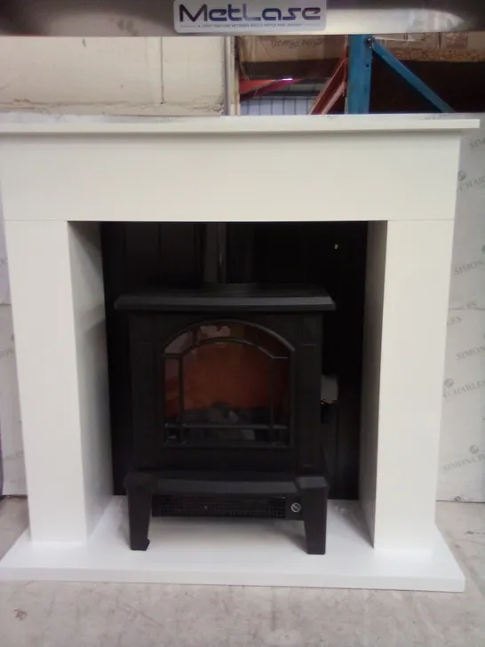 WARMLITE COMPACT STOVE FIRE SUITE 1800W - COLLECTION ONLY 