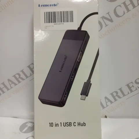 BOXED SEALED LEMORELE 10 IN 1 USB C HUB 