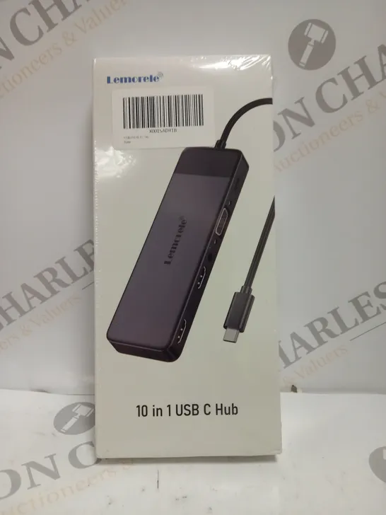 BOXED SEALED LEMORELE 10 IN 1 USB C HUB 