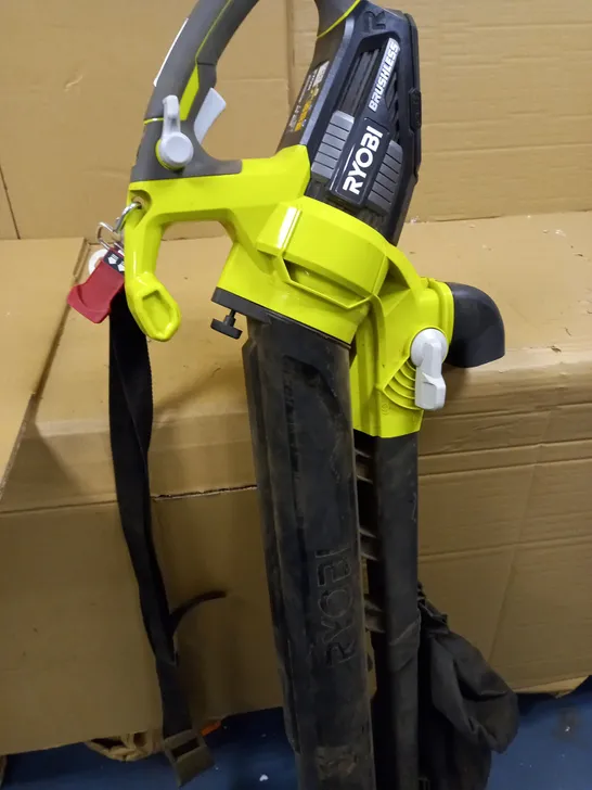 RYOBI BRUSHLESS LEAF BLOWER