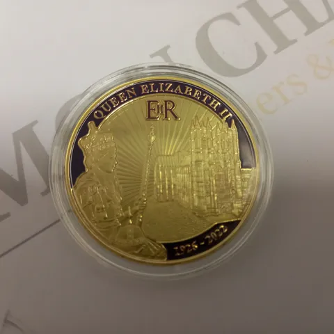 QUEEN ELIZABETH 1926-2022 LONGEST REIGNING MONARCH COMMEMORATIVE COIN