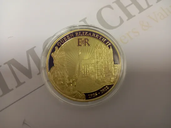 QUEEN ELIZABETH 1926-2022 LONGEST REIGNING MONARCH COMMEMORATIVE COIN