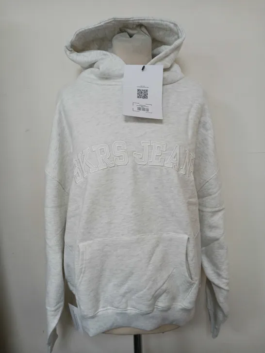 SITESANDSEEKERS SERIES HOODIE IN WHITE/CREAM SIZE SMAL