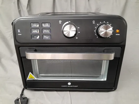 BOXED COOK'S ESSENTIAL 21-LITRE AIRFRYER OVEN IN BLACK