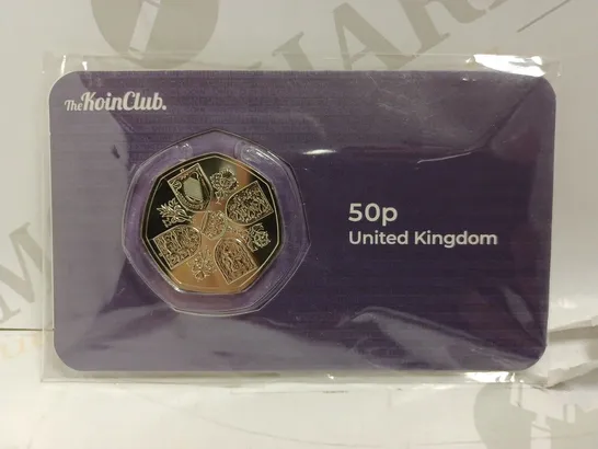 KOINCLUB KING CHARLES III 50P COIN