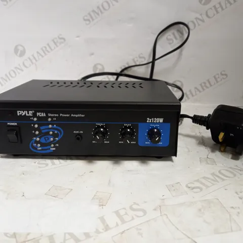 PYLE USA PCA4 2 X 120W STEREO POWER AMPLIFIER