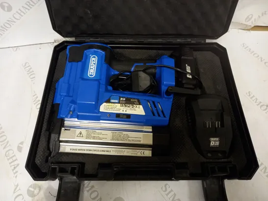 DRAPER 20V NAILER AND STAPLER