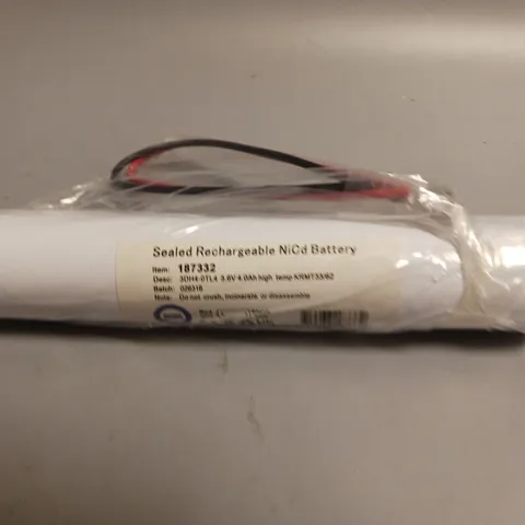 UNBRANDED SEALED RECHARGABLE NICD BATTERY