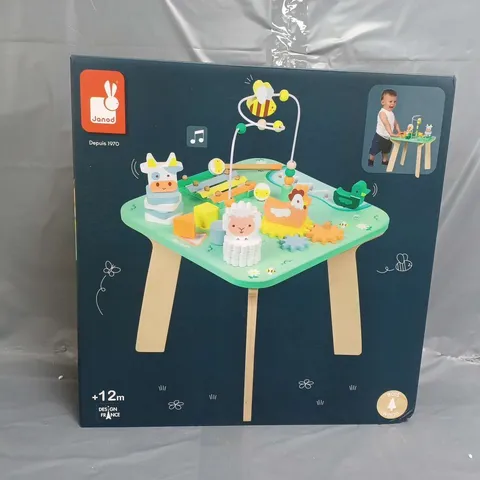 BOXED JANAD MEADOW ACTIVITY TABLE 