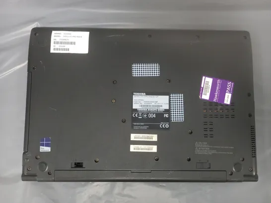 TOSHIBA SATELLITE PRO R50-B	15 INCH I3-4005U 1.70GHZ