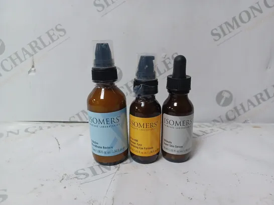 BOXED ISOMERS DE-AGE SUPER SKINCARE 3 PIECE COLLECTION