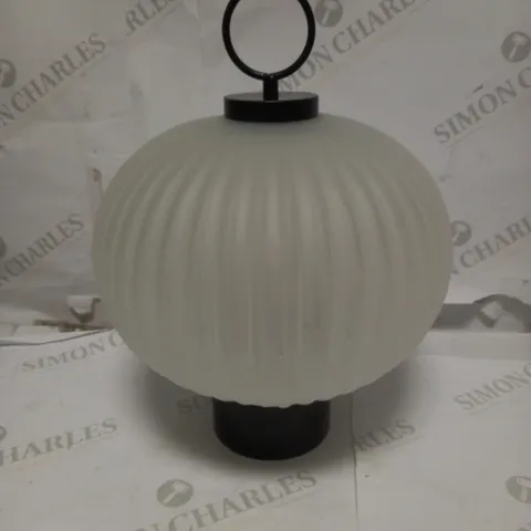 K BY KELLY HOPPEN INDOOR OUTDOOR GLASS LANTERN