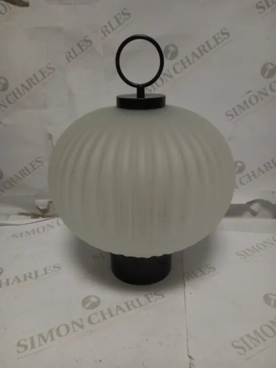 K BY KELLY HOPPEN INDOOR OUTDOOR GLASS LANTERN