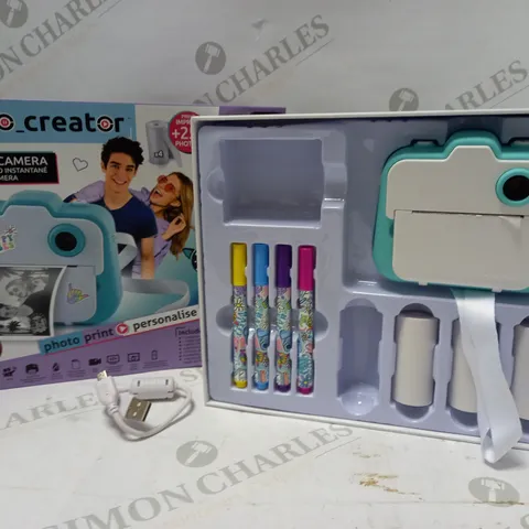 STUDIO CREATOR PHOTO CREATOR INSTANT CAMERA