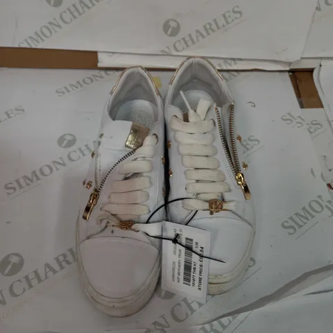 MODA IN PELLE WHITE TRAINER - SIZE EU 40