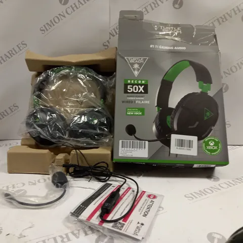 TURTLE BEACH RECON 50X WIRED GAMING HEADSET FOR XBOX 