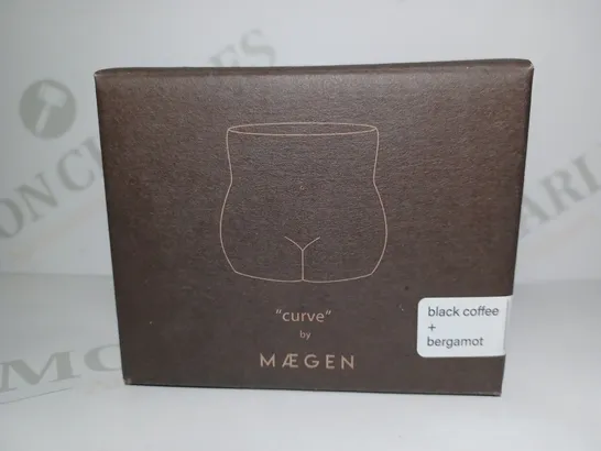 LOT OF 5 MAEGEN CURVE RANGE CANDLES - BLACK COFFEE & BERGAMOT 