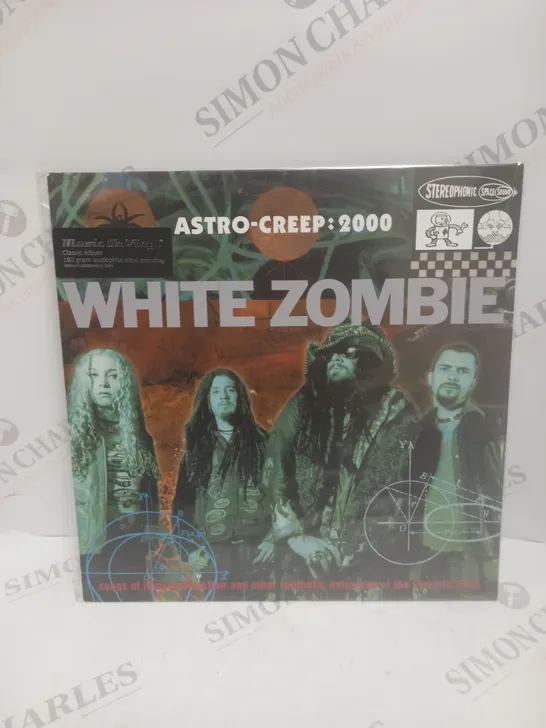 SEALED WHITE ZOMBIE ASTRO-CREEP: 2000 VINYL