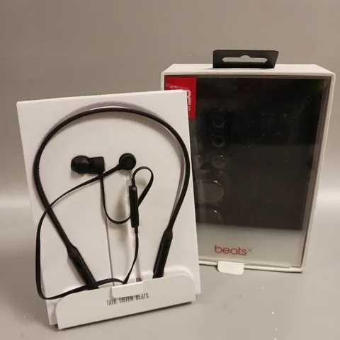 BOXED BEATS X WIRELESS BLUETOOTH HEADPHONES - BLACK