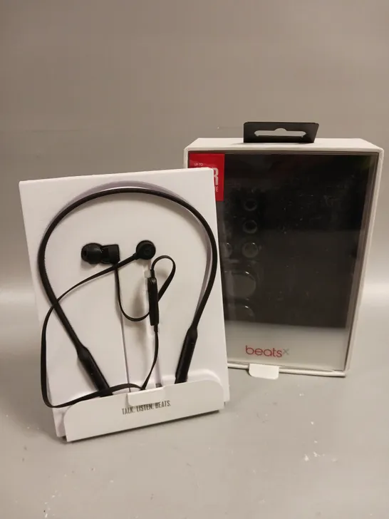 BOXED BEATS X WIRELESS BLUETOOTH HEADPHONES - BLACK