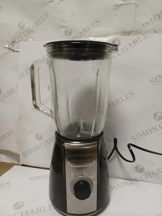 MORPHY RICHARDS TOTAL CONTROL GLASS TABLE BLENDER