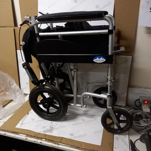 DRIVE EXPEDITION LIGHTWEIGHT ALUMINIUM TRANSIT WHEELCHAIR